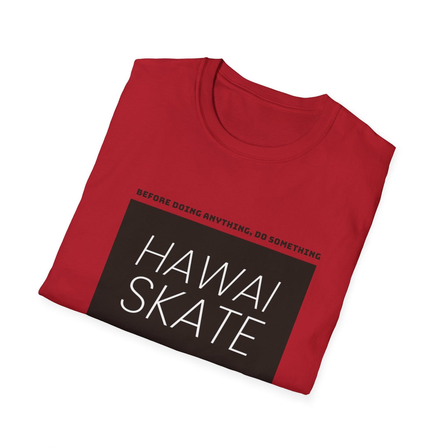 Hawaiian Skate Inspired T-Shirt, Casual Summer Wear, Skateboarder Gift, Beach Day, Graphic Tee, Cool Streetwear