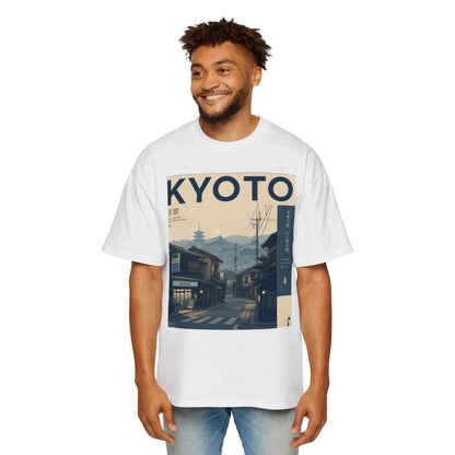 Kyoto Vintage Travel Tee — Japanese Street Scene Graphic T-Shirt