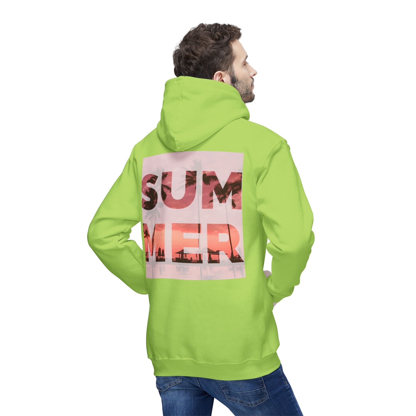 Summer Vibes Unisex Hooded Sweatshirt - Made in the USA