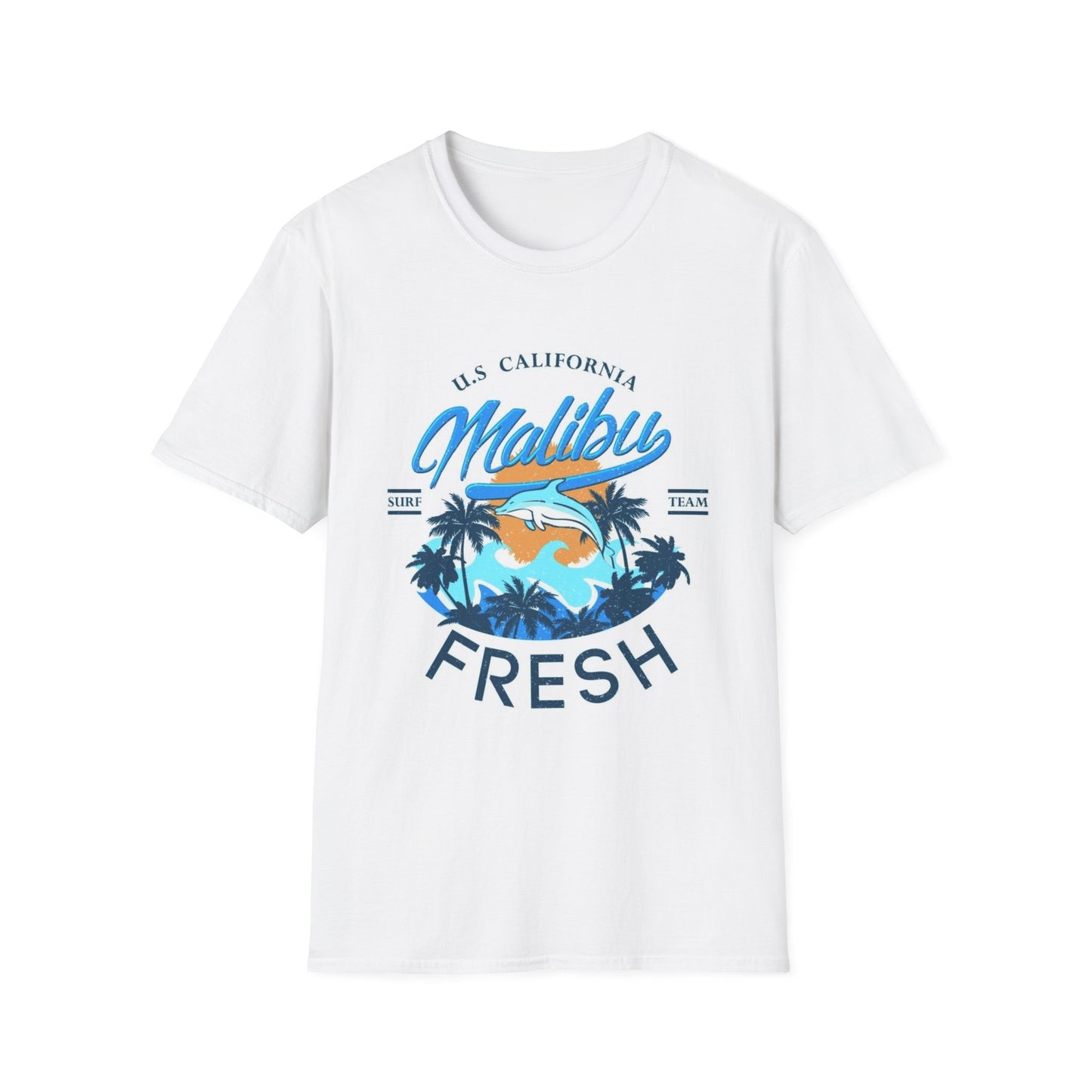 California Malibu Fresh Unisex T-Shirt - Soft and Casual Beach Vibe