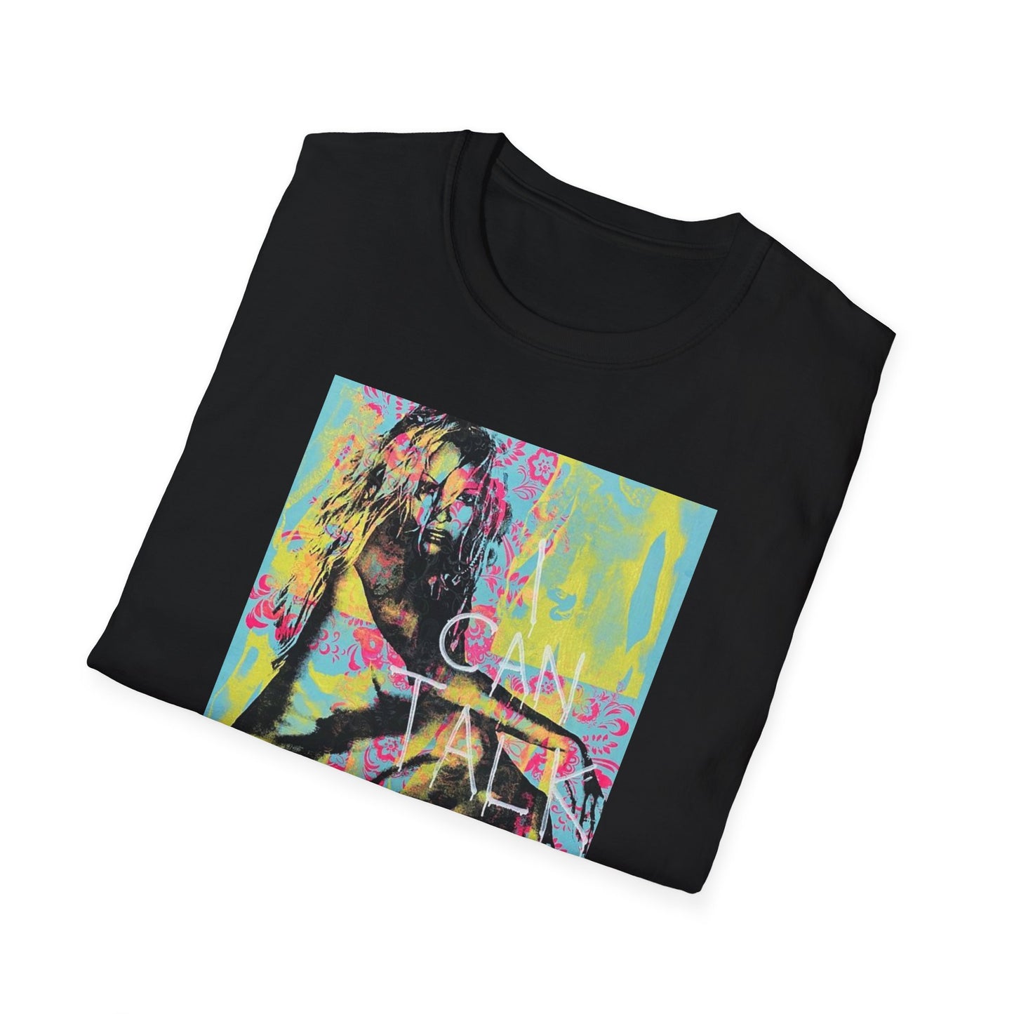 Artistic Unisex Softstyle T-Shirt - Vibrant Graphic Design for Creative Souls