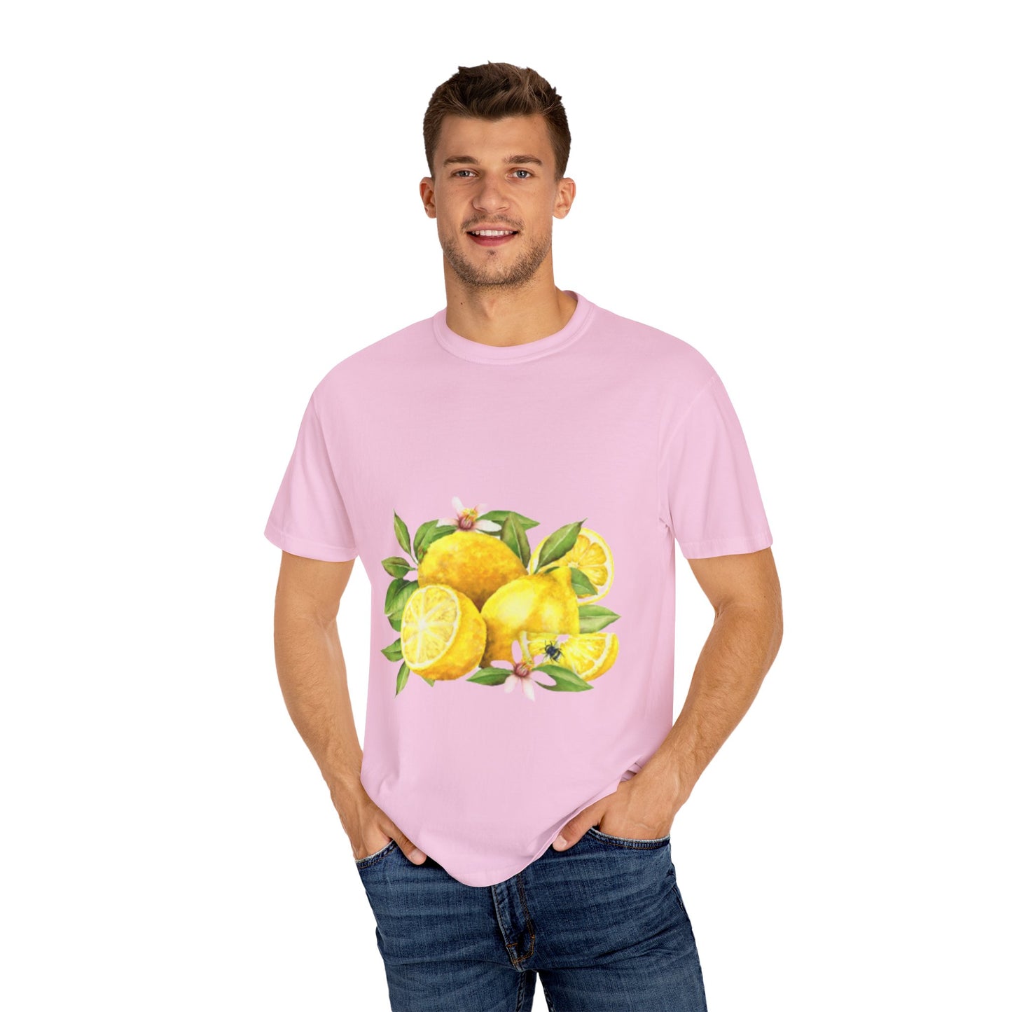 Citrus Lemon Graphic T-Shirt - Unisex, Summer Vibes, Perfect Gift