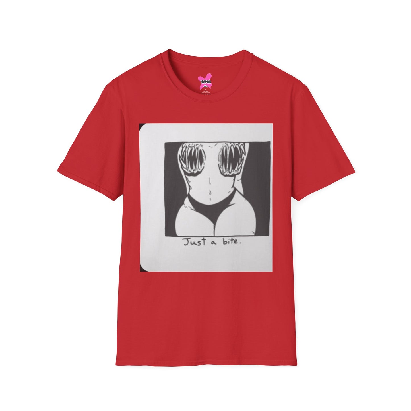 Funny Unisex Graphic T-Shirt - 'Just a Bite'