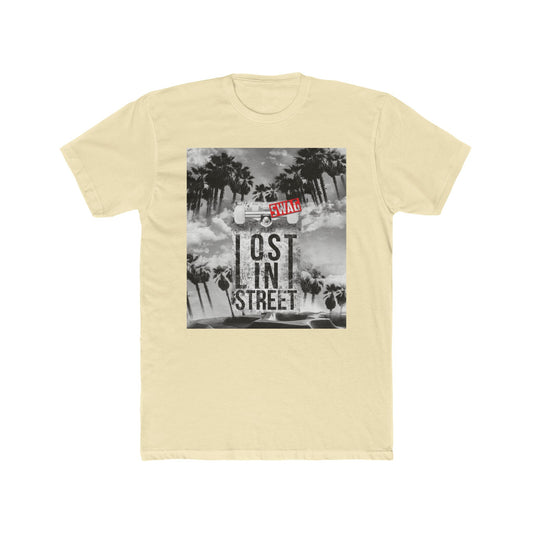 Lost in the Street Graphic Tee, Casual Everyday Shirt, Holiday Gift, Travel Enthusiast Apparel, Streetwear Fashion