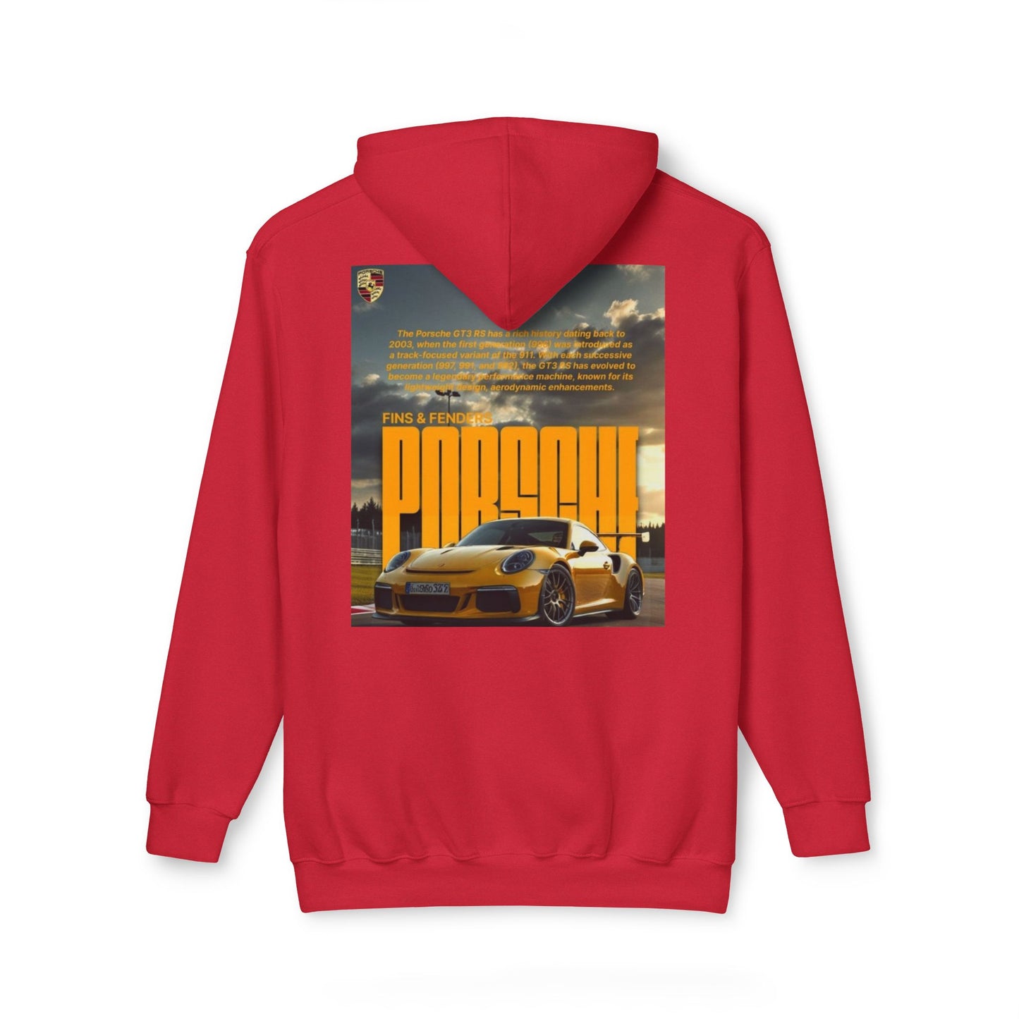Unisex Hooded Sweatshirt - Porsche Fins & Fenders Collection