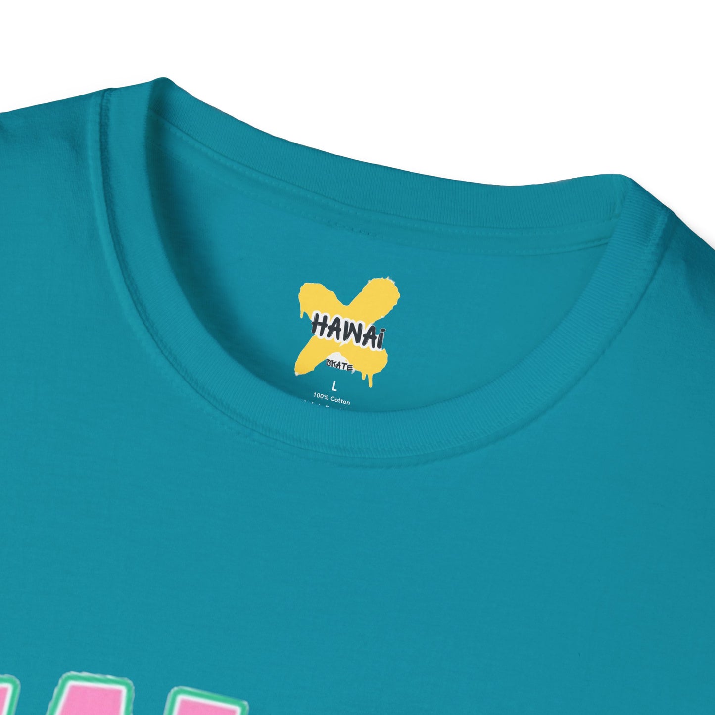 Malibu Beach Graphic T-Shirt - Unisex Softstyle Tee for Summer Vibes