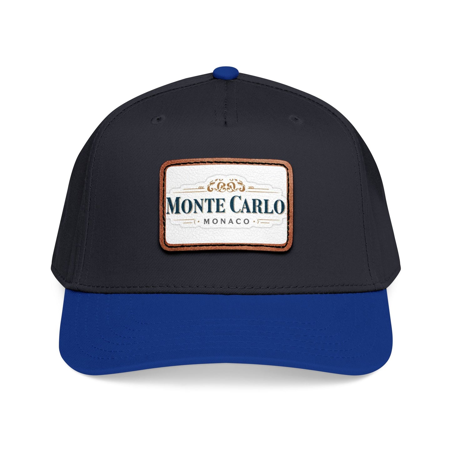 Monte Carlo Leather Patch Baseball Cap