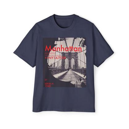 Manhattan Bridge Graphic Tee — Vintage NYC Photo Print