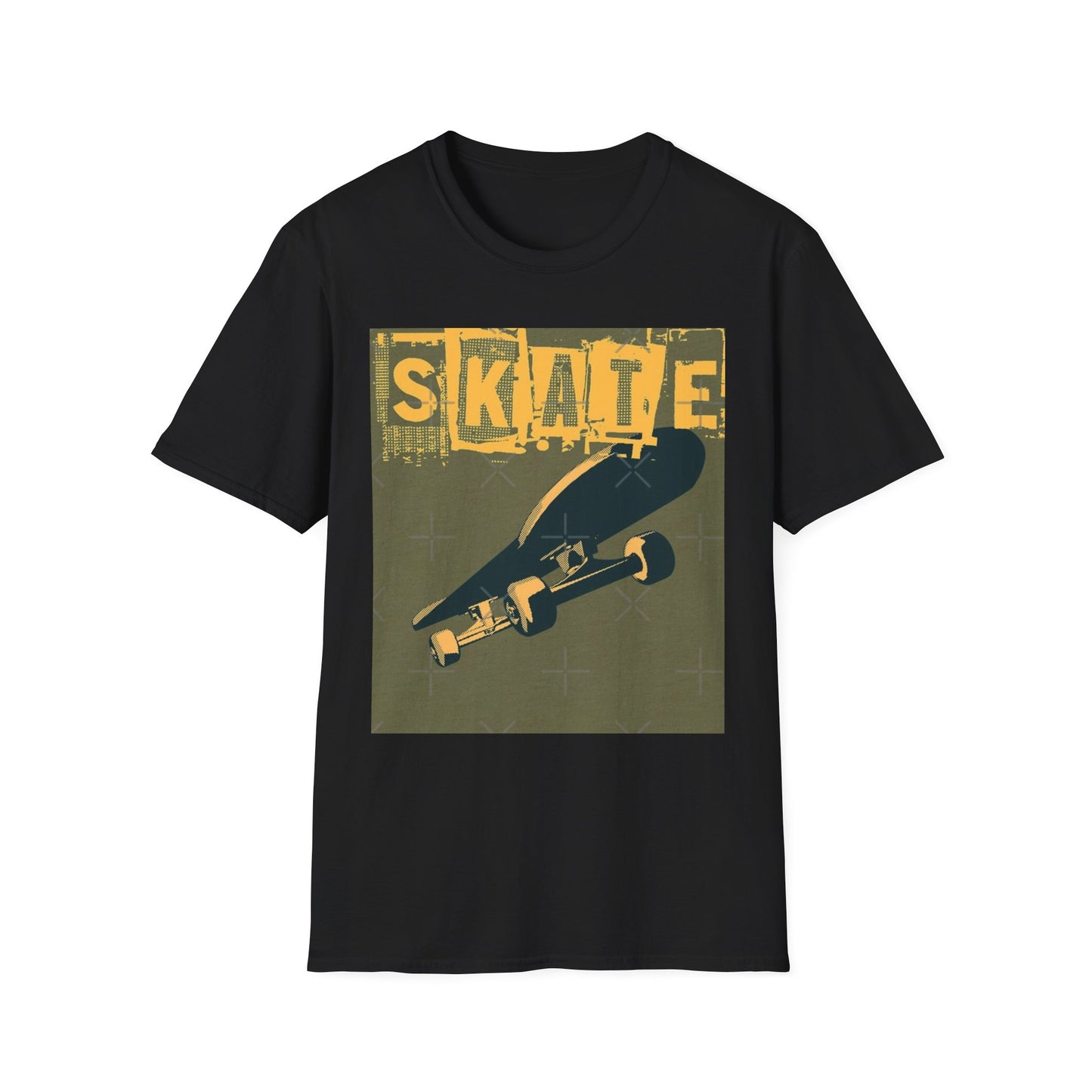 Skateboarder Unisex Softstyle T-Shirt | Perfect Gift for Skate Lovers, Streetwear Fashion, Casual Wear, Birthday Present, Youth Apparel