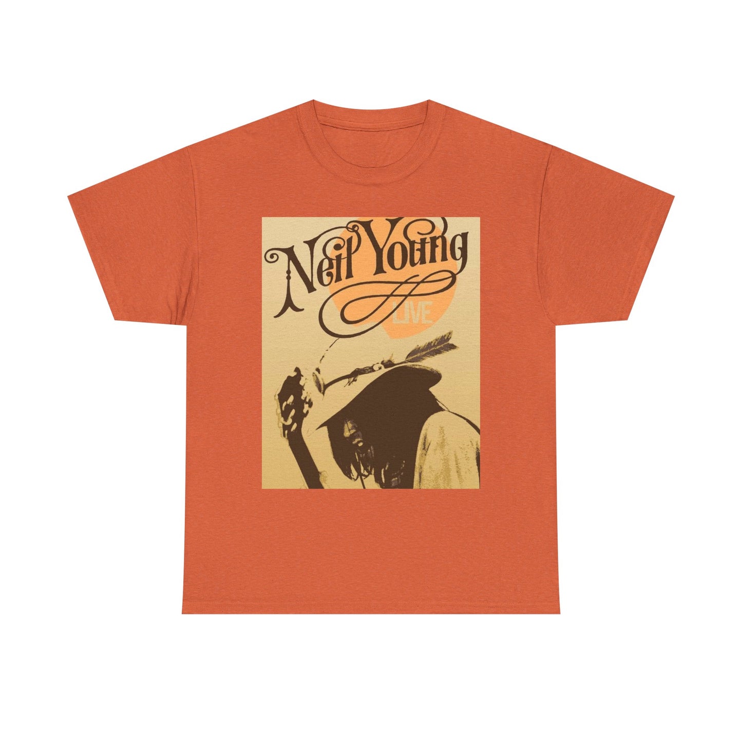 Vintage Rock Band T-Shirt featuring Neil Young, Music Lover Gift, Concert Apparel, Unisex Style, Retro Graphic Tee