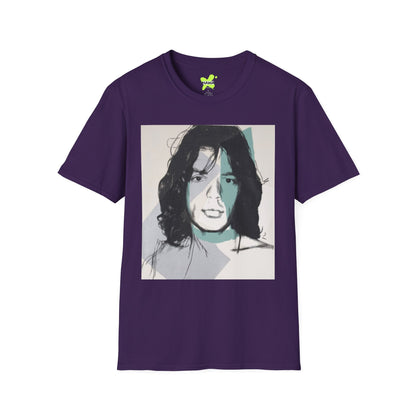 Artistic Unisex Softstyle T-Shirt - Unique Graphic Design for Art Lovers