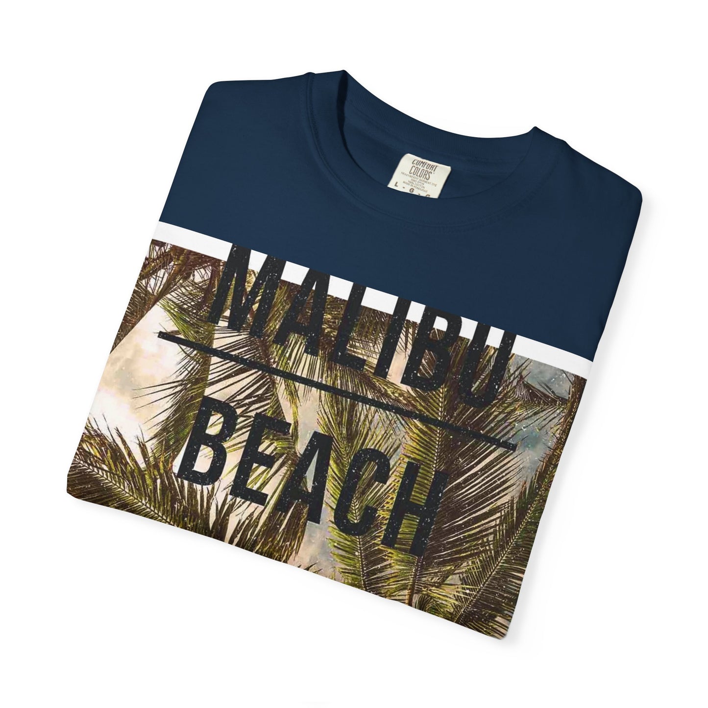 Malibu Beach Palm Photo T-Shirt