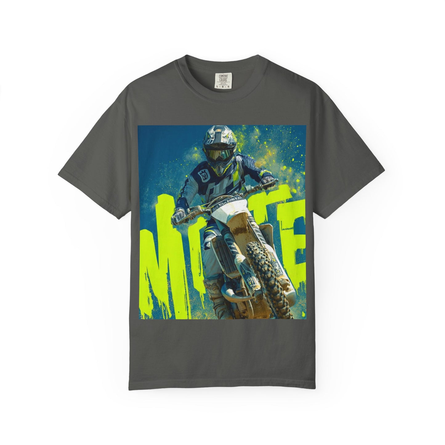 Motocross Dirt Bike Rider T‑Shirt — Extreme Off‑Road Racing Tee