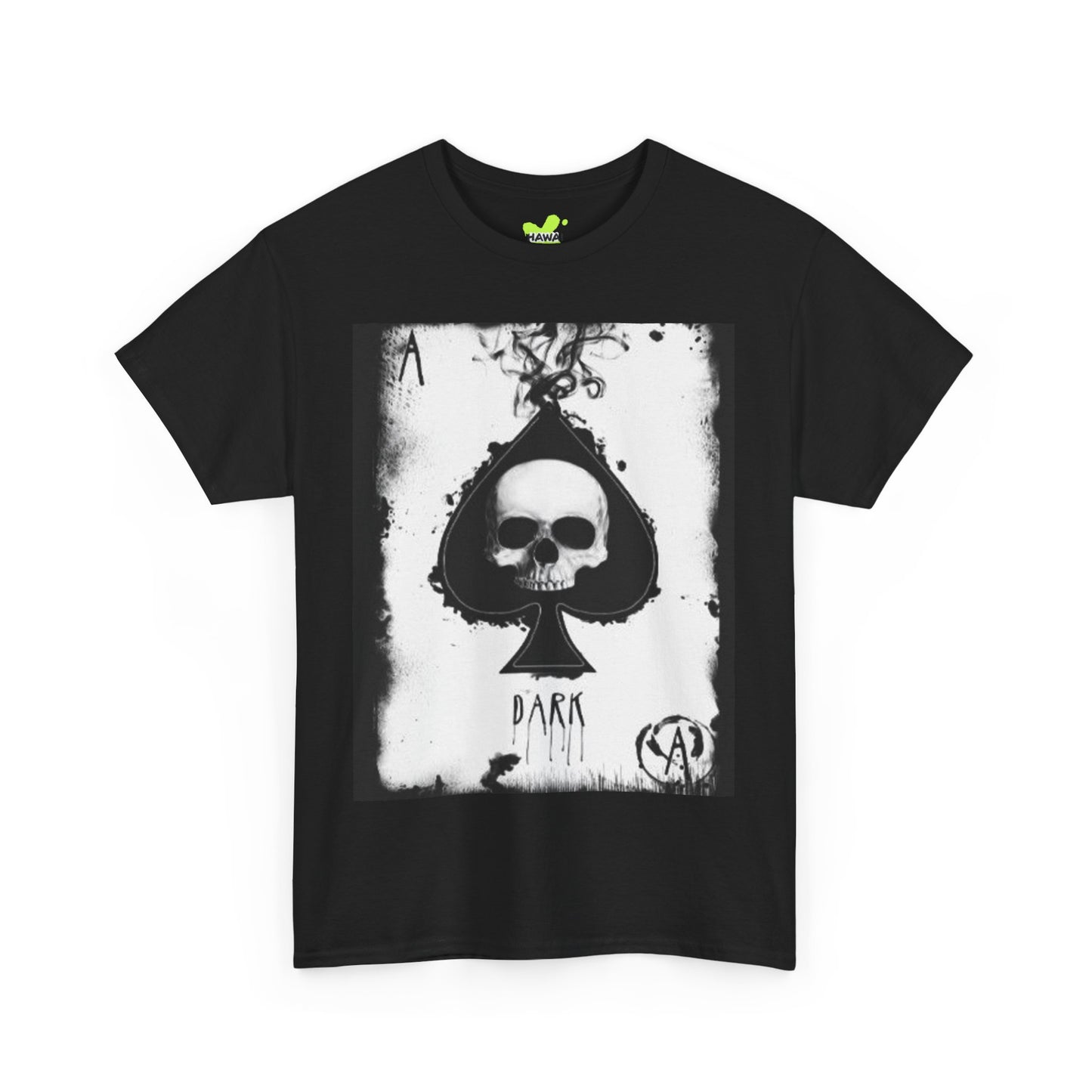 Gothic Skull Graphic Tee - Unisex Heavy Cotton T-Shirt