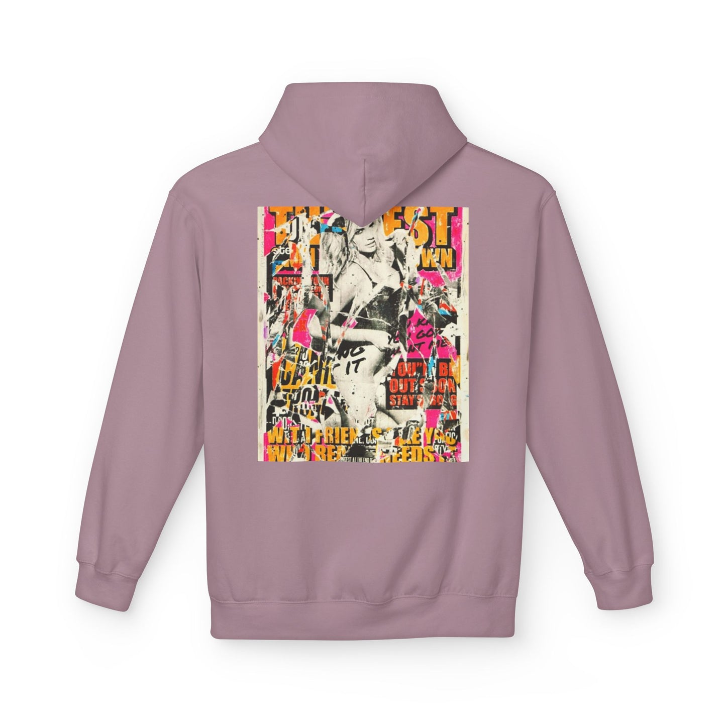 Unisex Midweight Softstyle Fleece Hoodie - Trendy Graphic Art Design
