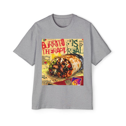 Burrito Is Therapy Tee — Funny Food Graphic T-Shirt