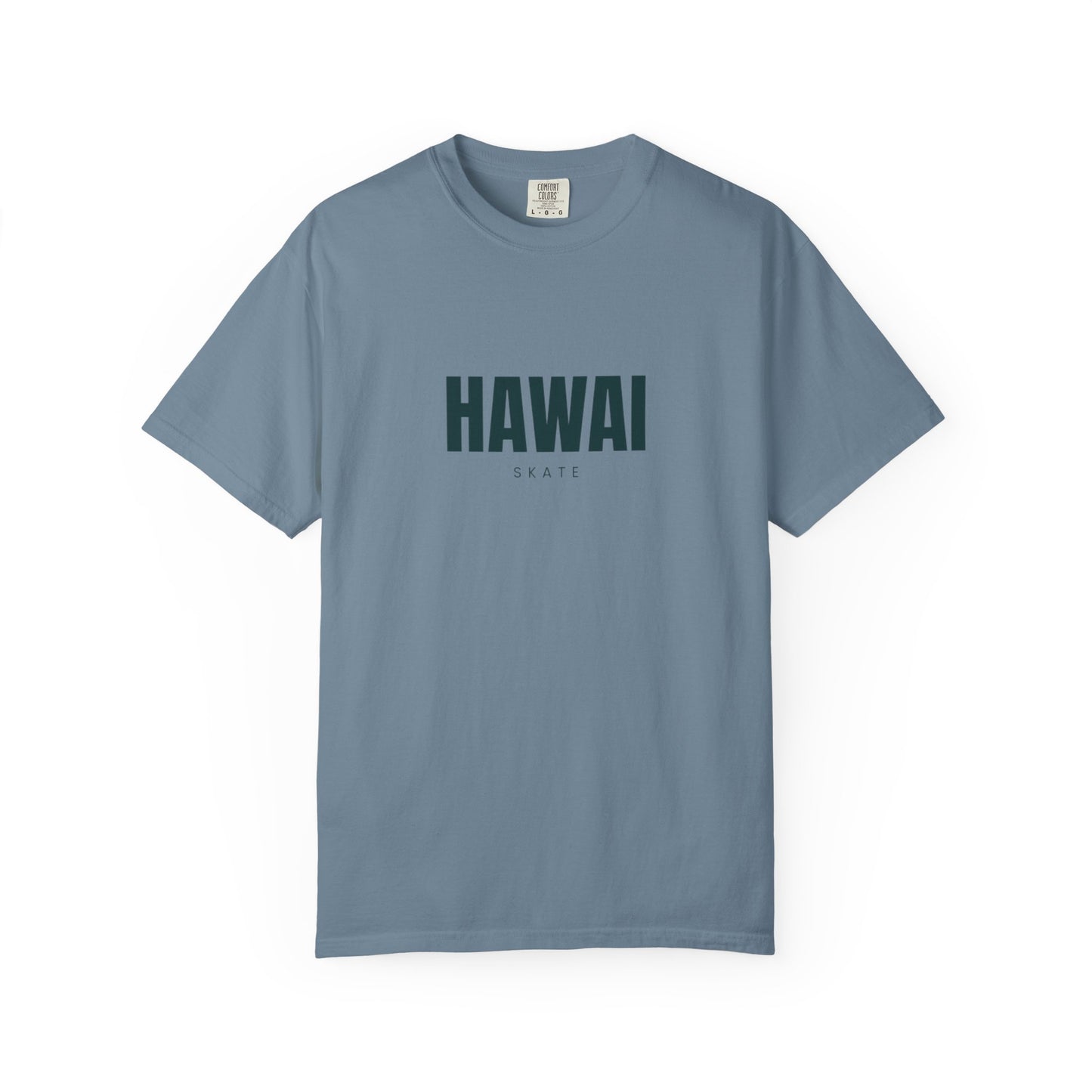 Hawaii Garment-Dyed Unisex T-shirt - Casual Beachwear, Travel Souvenir, Summer Vibes, Gift for Him/Her, Retro Style