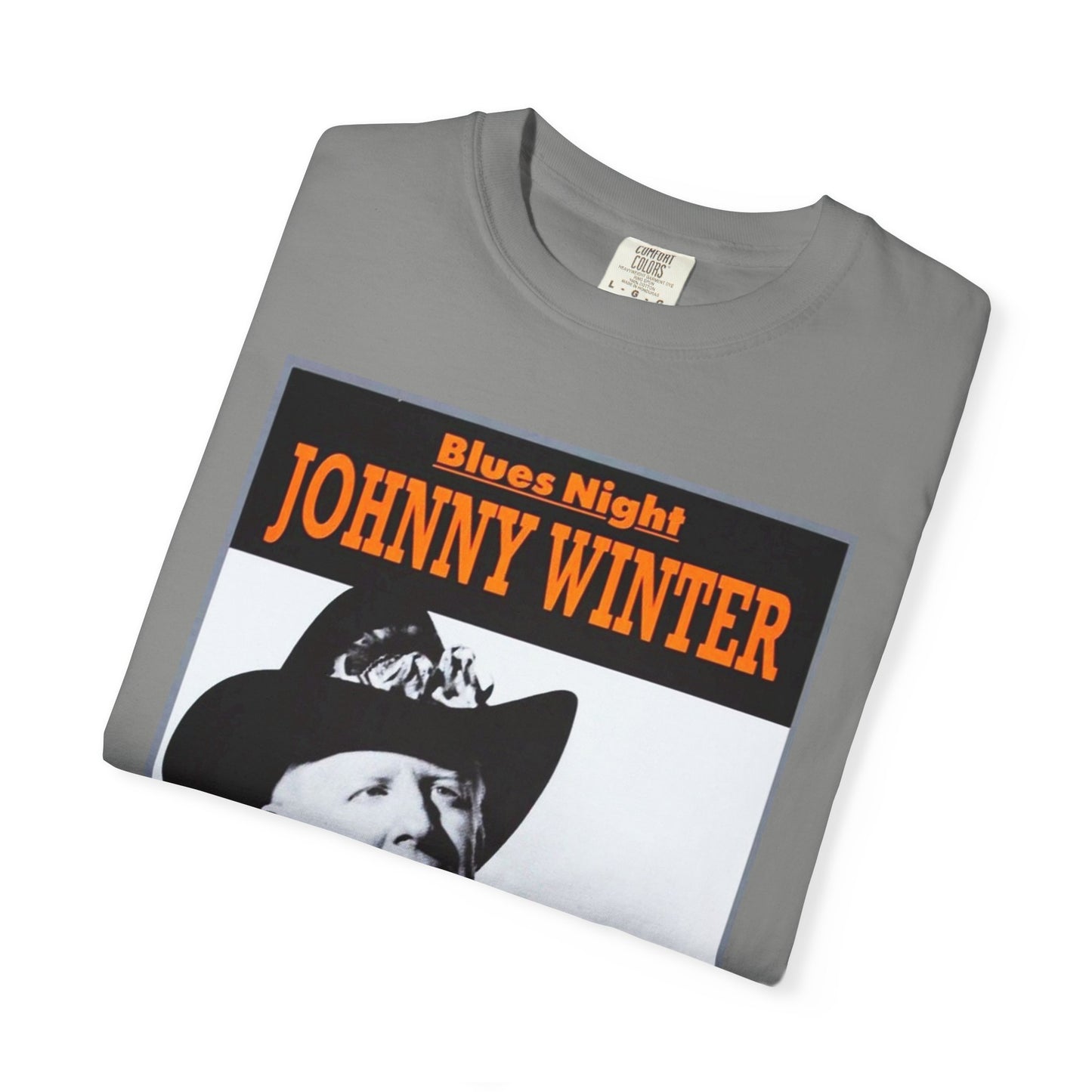 Vintage Johnny Winter Blues Night T-shirt