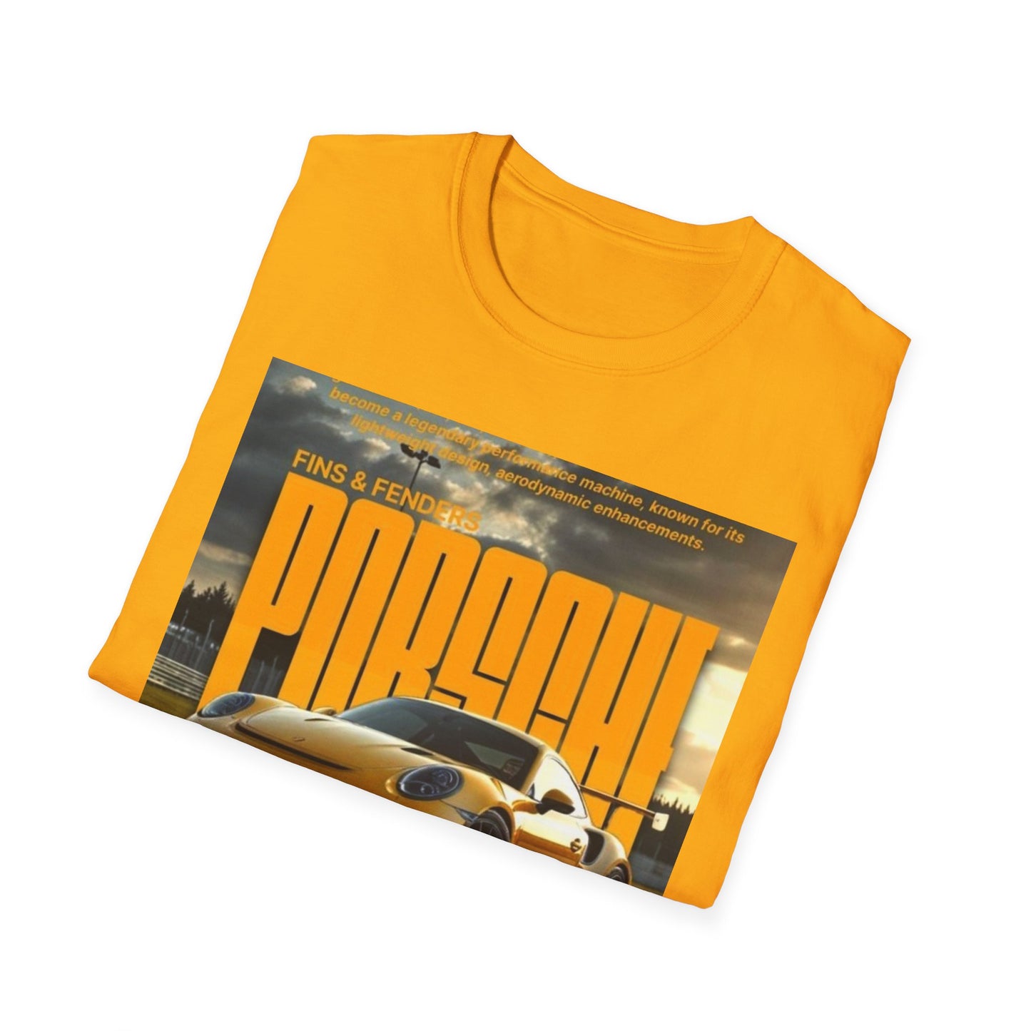 Vintage Porsche Graphic Unisex Softstyle T-Shirt