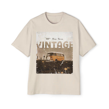 Vintage Van Graphic Tee – Retro 'VINTAGE' Camper T‑Shirt