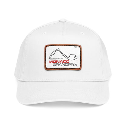 Monaco Grand Prix Leather Patch Baseball Cap