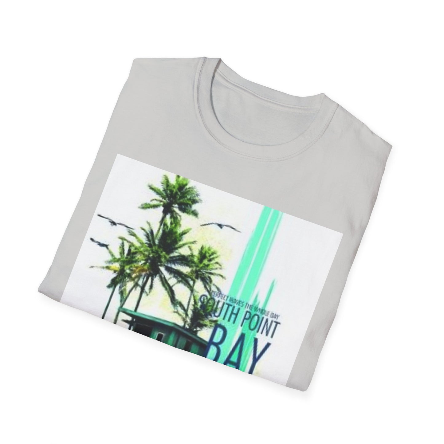 South Point Bay Graphic Tee | Unisex Softstyle T-Shirt, Beach Vibes, Casual Wear, Summer Fashion, Gift for Him or Her