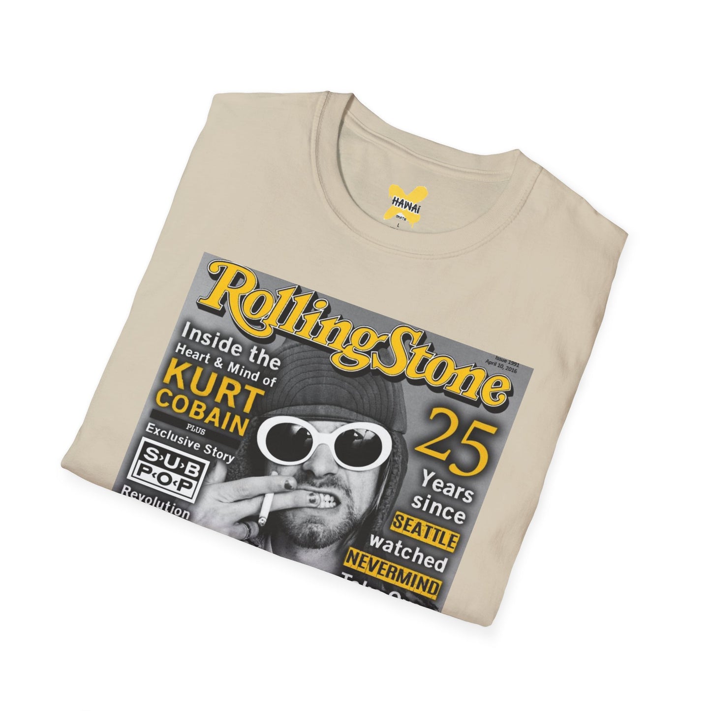 Nirvana Vintage Rolling Stone Unisex T-Shirt