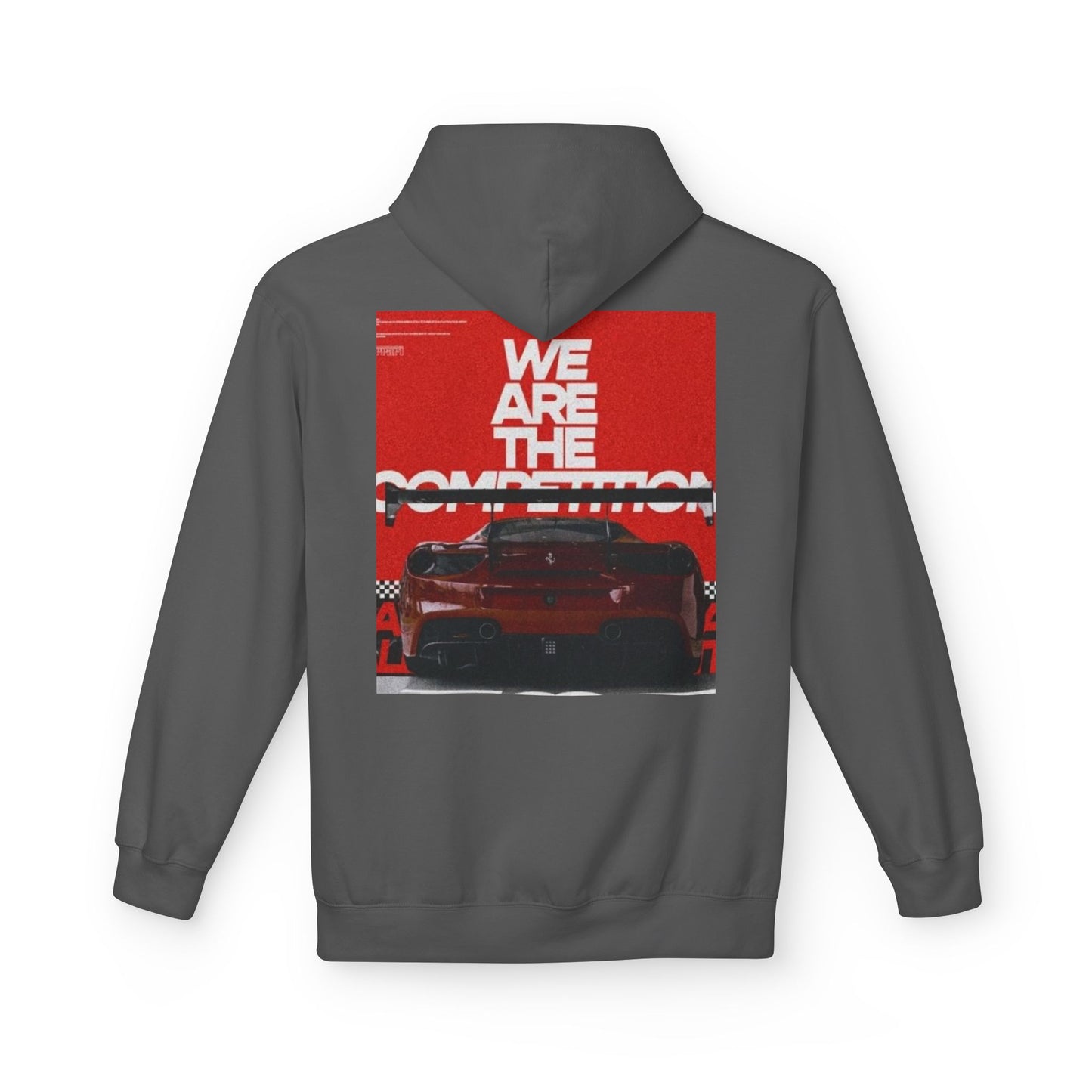 Unisex Fleece Hoodie - 'We Are The Competition' Car Design