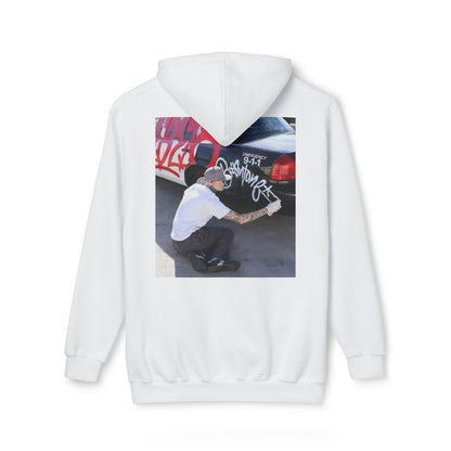 Urban Graffiti Unisex Hooded Sweatshirt - Street Art Inspired