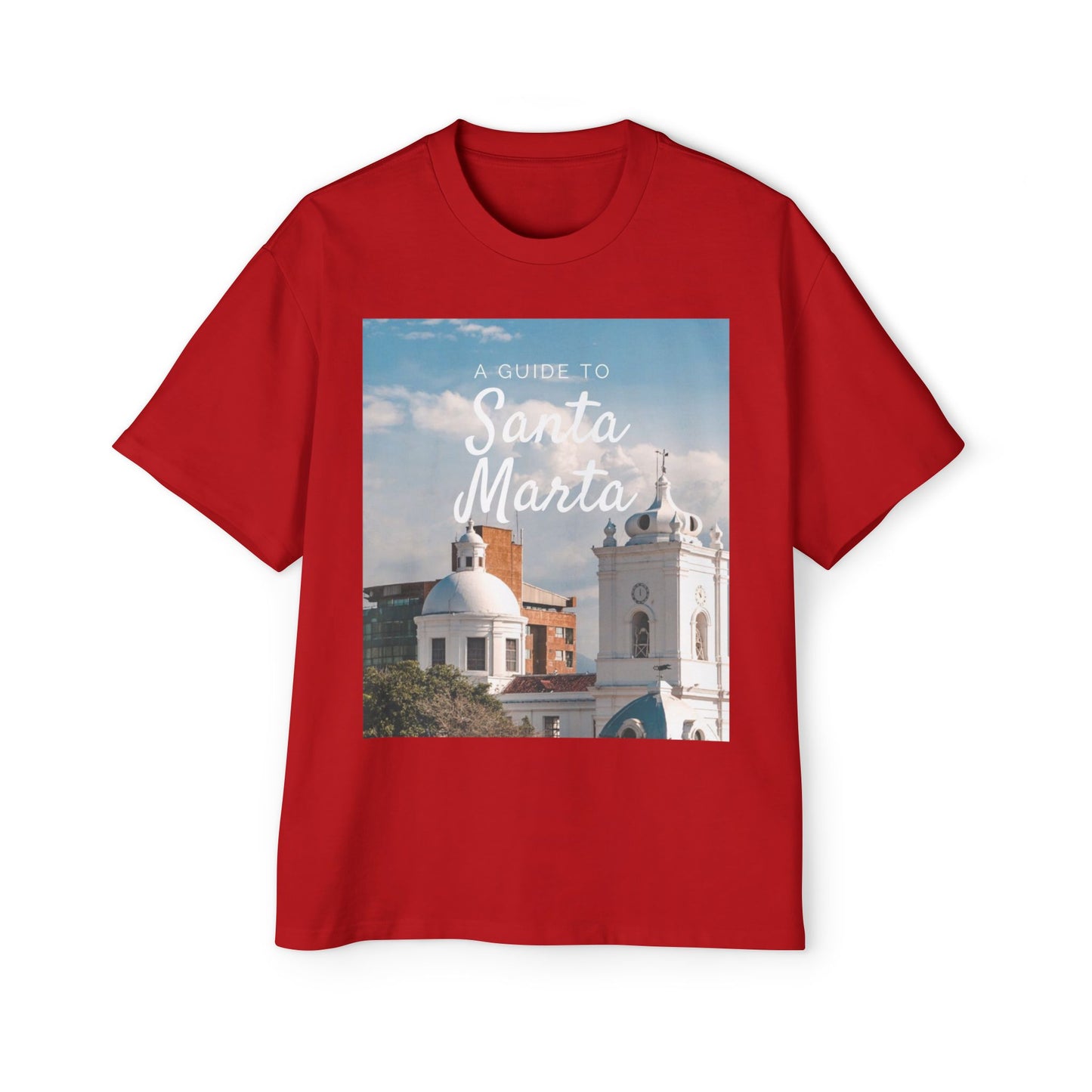 Santa Marta Travel Tee — Vintage Photo Guide T-Shirt