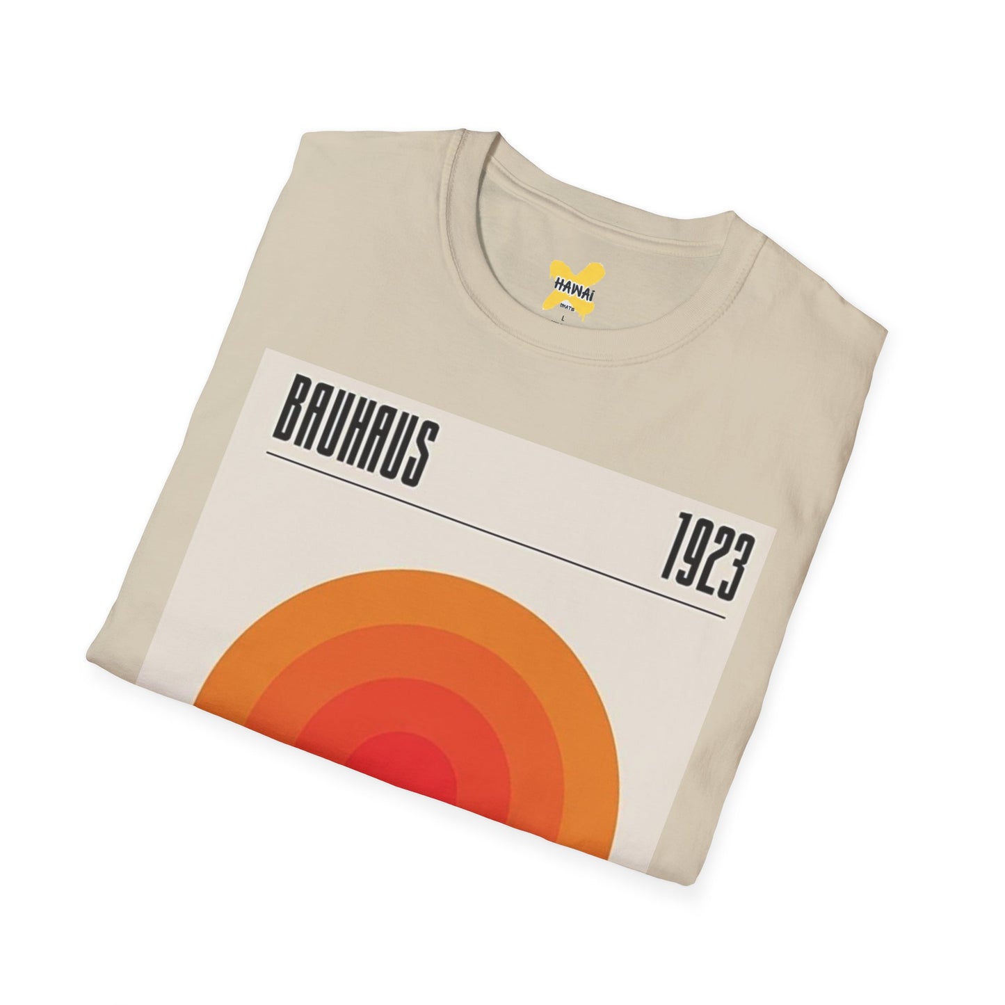 Retro Bauhaus 1923 Unisex Softstyle T-Shirt - Vintage Graphic Tee