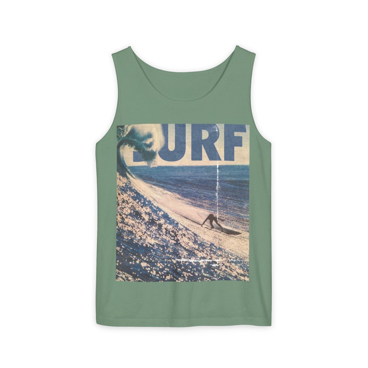 Surf Vintage Tank Top – Retro Beach Surfing Graphic