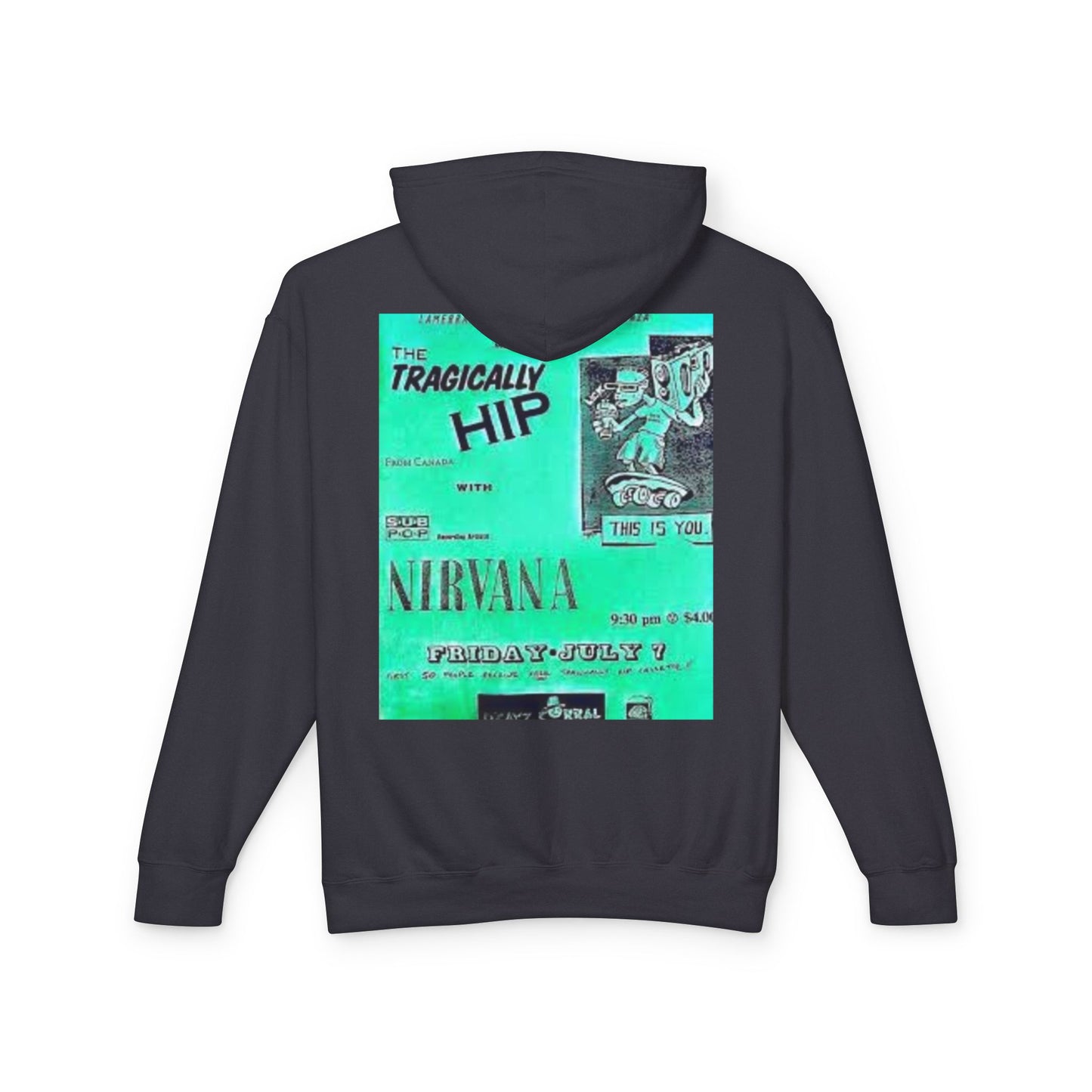 Unisex Lightweight Hooded Sweatshirt