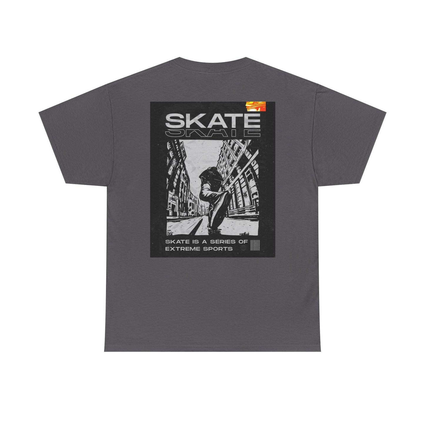 Skate Graphic Tee — Urban Skateboard Poster Shirt