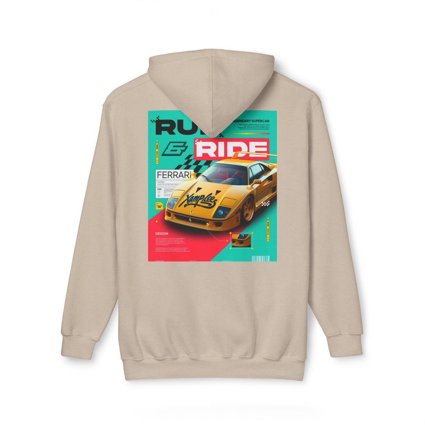 Unisex Hooded Sweatshirt, Made in US