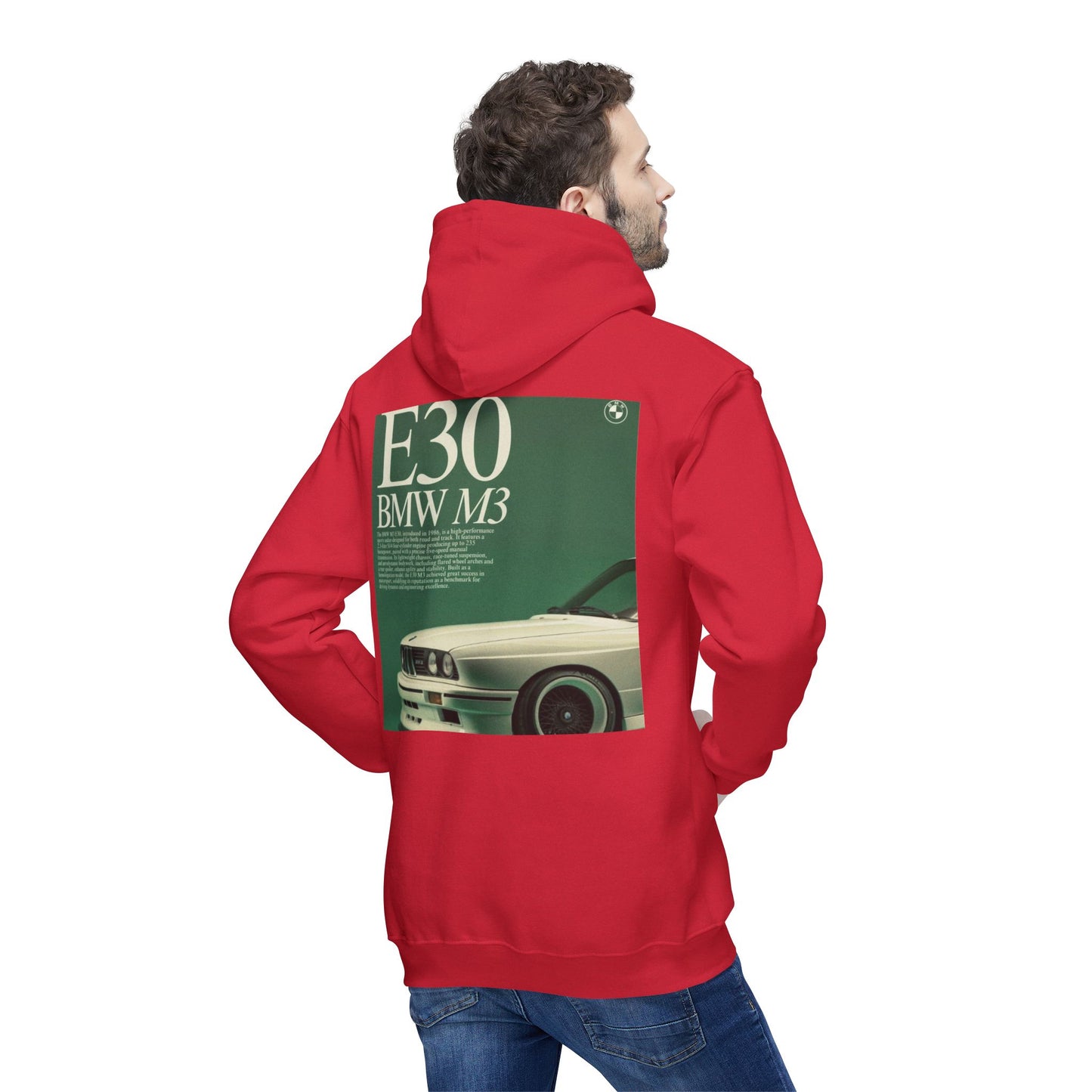 Retro BMW M3 Unisex Hoodie - Made in the USA