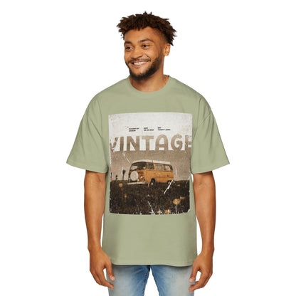 Vintage Van Graphic Tee – Retro 'VINTAGE' Camper T‑Shirt