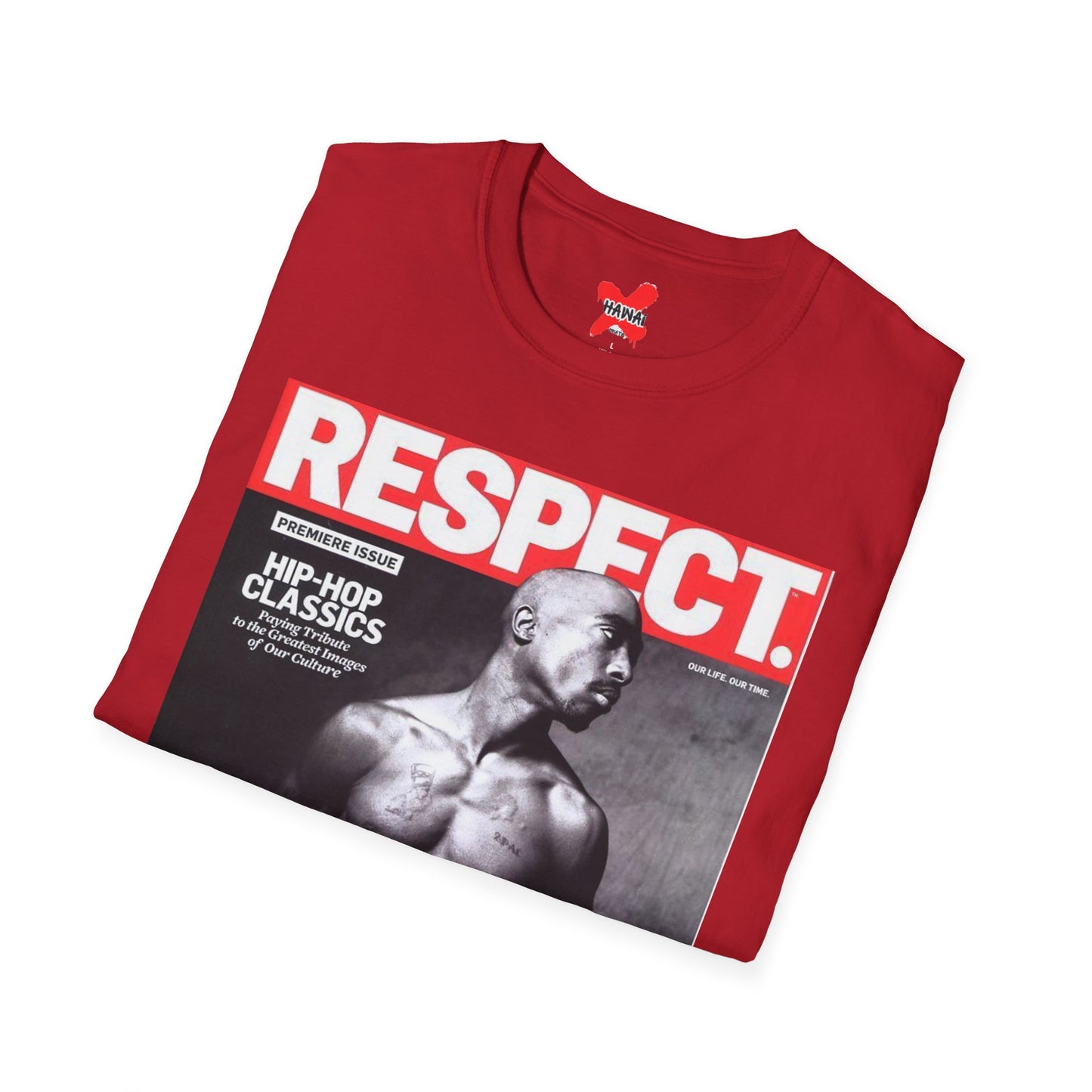 Hip-Hop Respect Unisex Softstyle T-Shirt, Streetwear Tee, Music Lover Gift, Urban Style, Casual Fashion, Graphic Tee