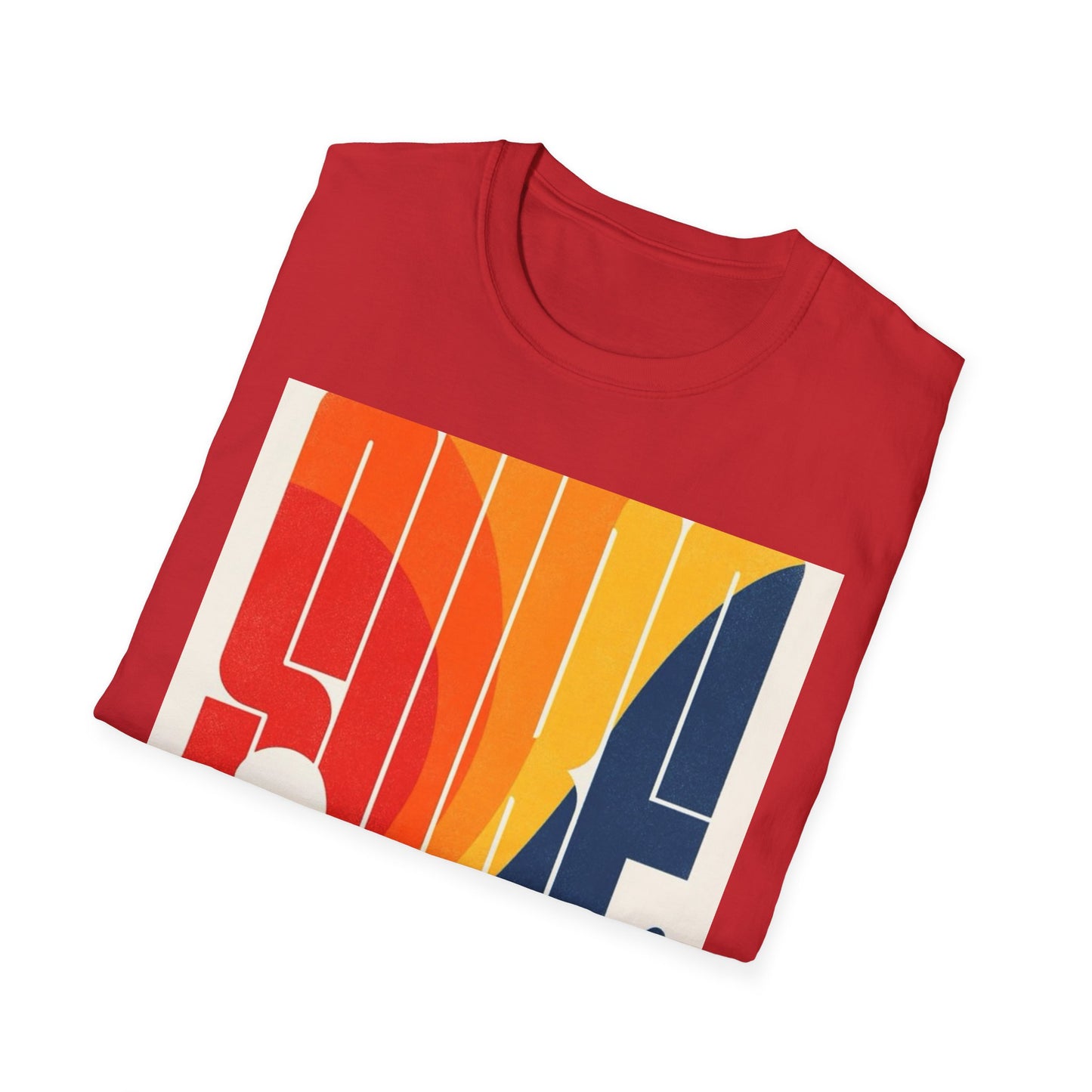 Retro Surf Unisex Softstyle T-Shirt - Vintage Beach Vibes