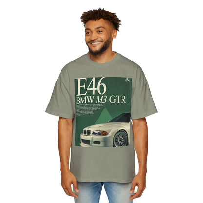 E46 BMW M3 GTR Tee — Vintage Racing Poster Graphic T-Shirt