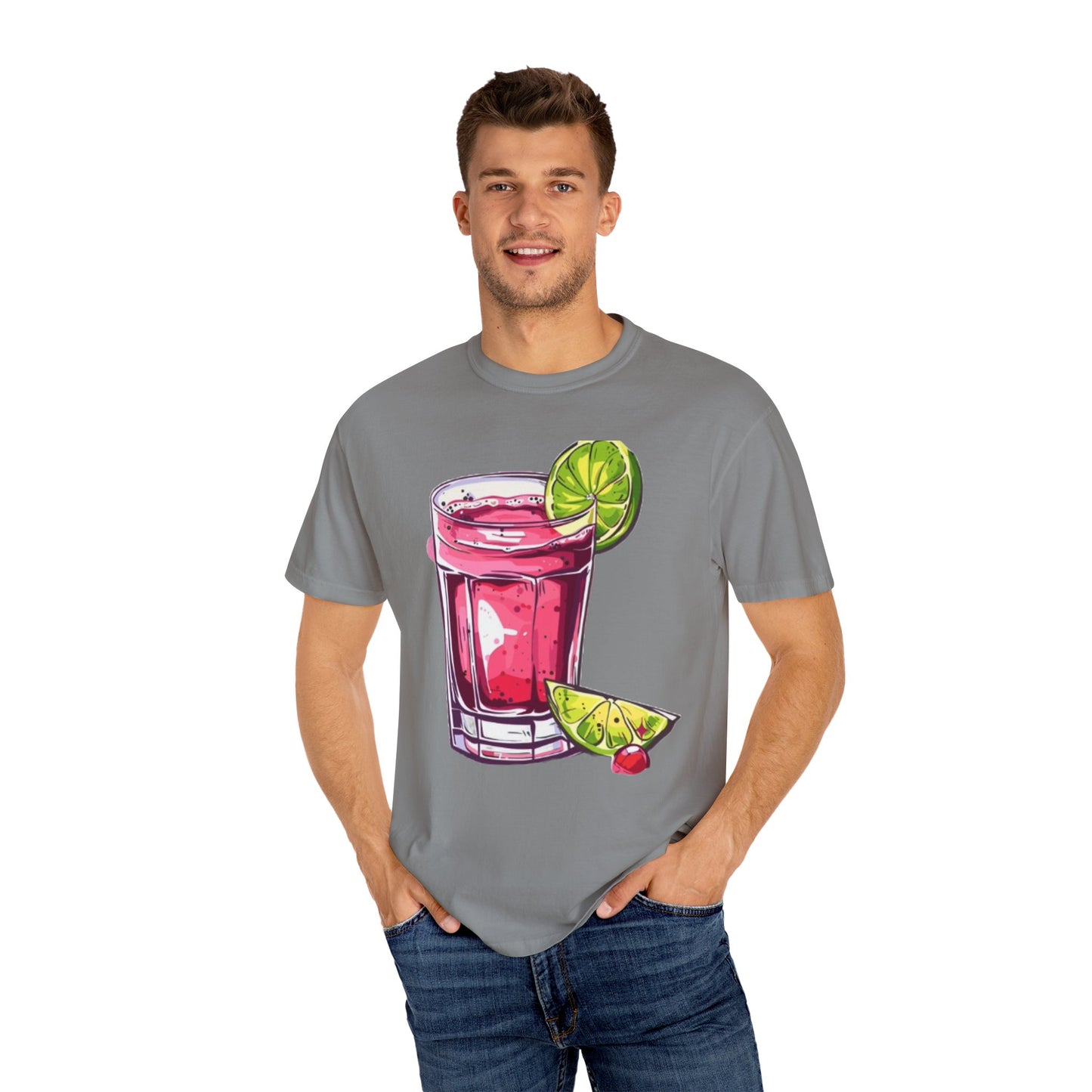 Tropical Cocktail T-Shirt - Fun Summer Vibe Unisex Tee