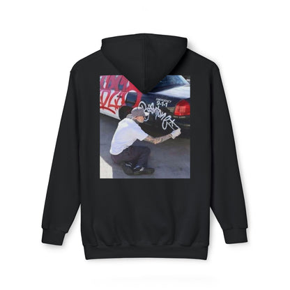 Urban Graffiti Unisex Hooded Sweatshirt - Street Art Inspired