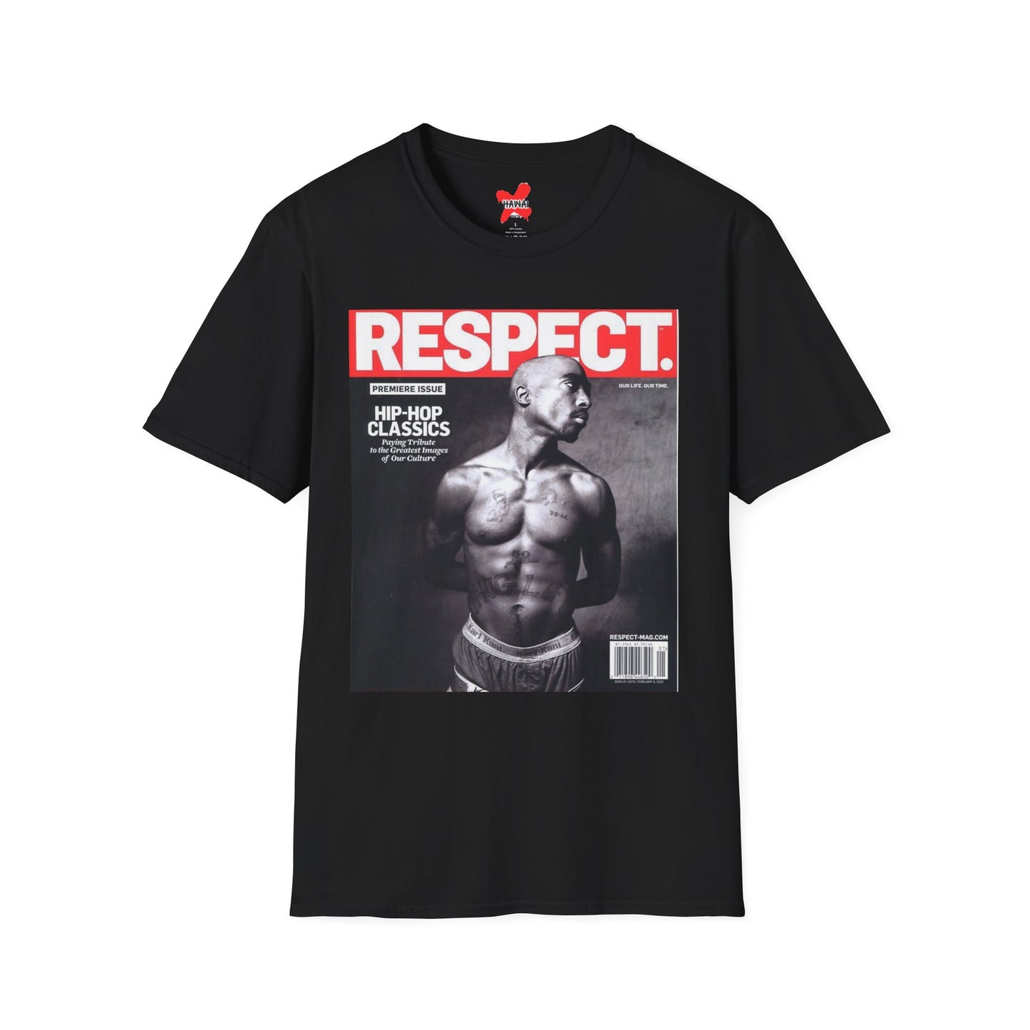 Hip-Hop Respect Unisex Softstyle T-Shirt, Streetwear Tee, Music Lover Gift, Urban Style, Casual Fashion, Graphic Tee