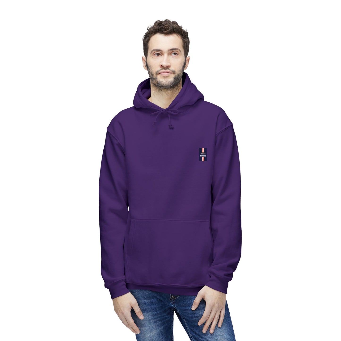 Unisex Hooded Sweatshirt with Car Graphic - Perfect for Automobiles Enthusiasts