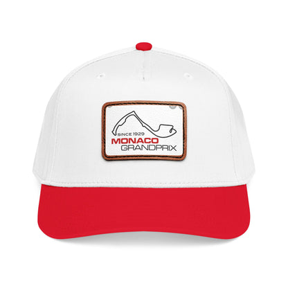 Monaco Grand Prix Leather Patch Baseball Cap