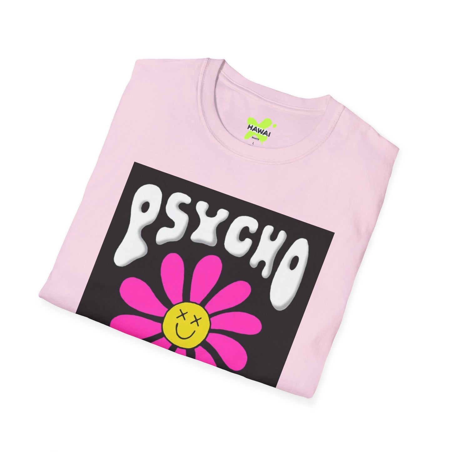 Psychedelic Flower Unisex Softstyle T-Shirt