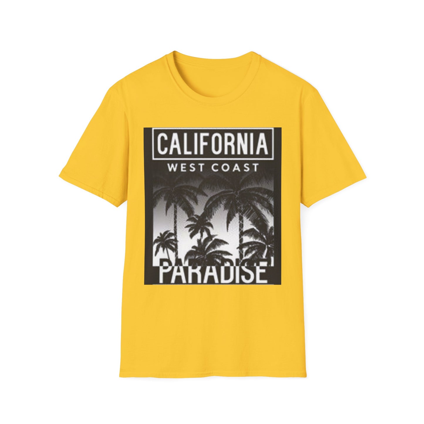 California Paradise Unisex T-Shirt, West Coast Apparel, Summer Vibes Shirt, Beachwear, Travel Tee, Gift for Travelers