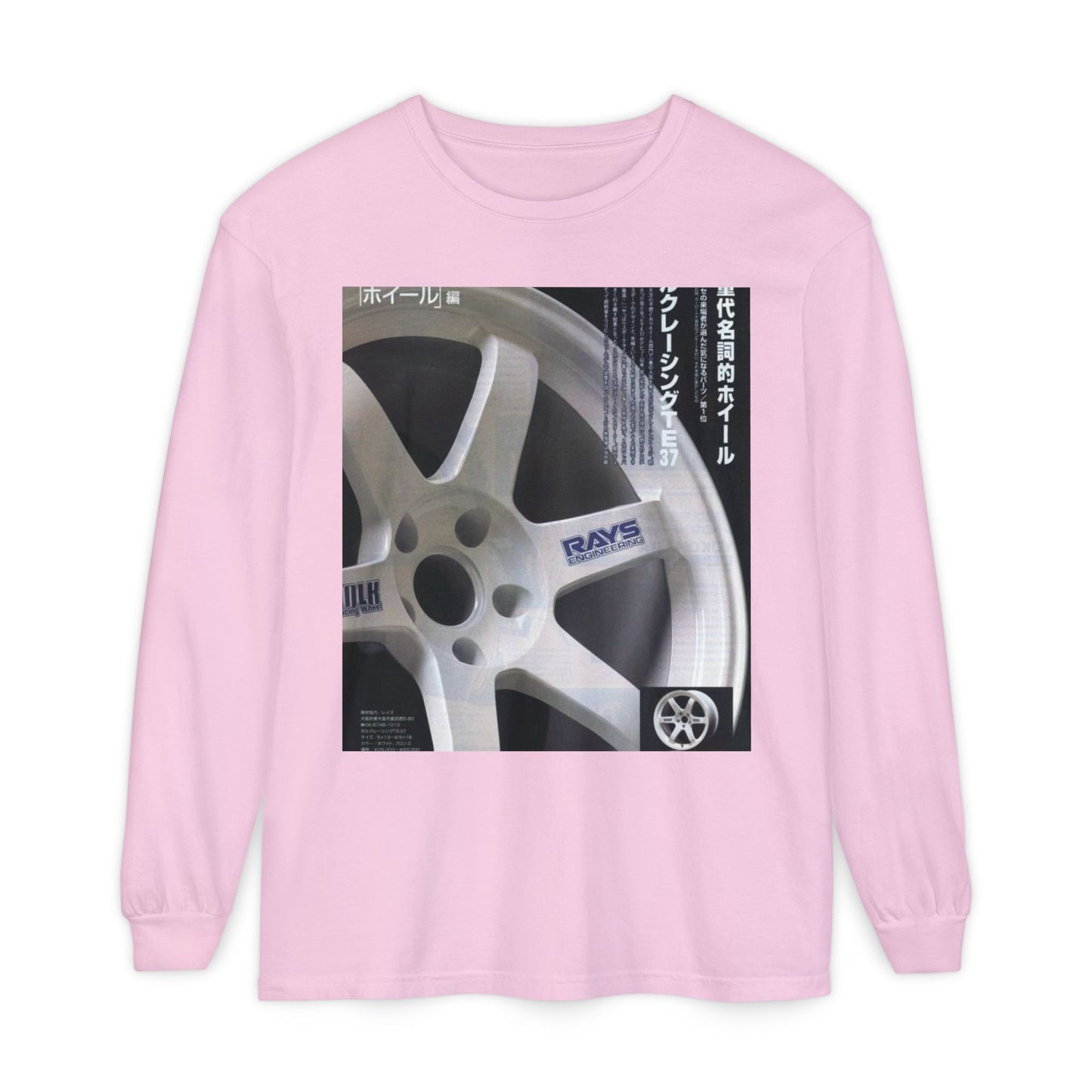 Rays Wheel Graphic Long Sleeve Tee