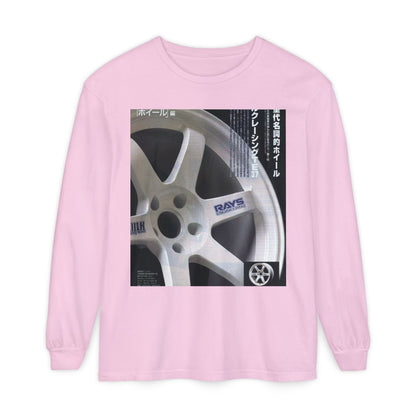 Rays Wheel Graphic Long Sleeve Tee