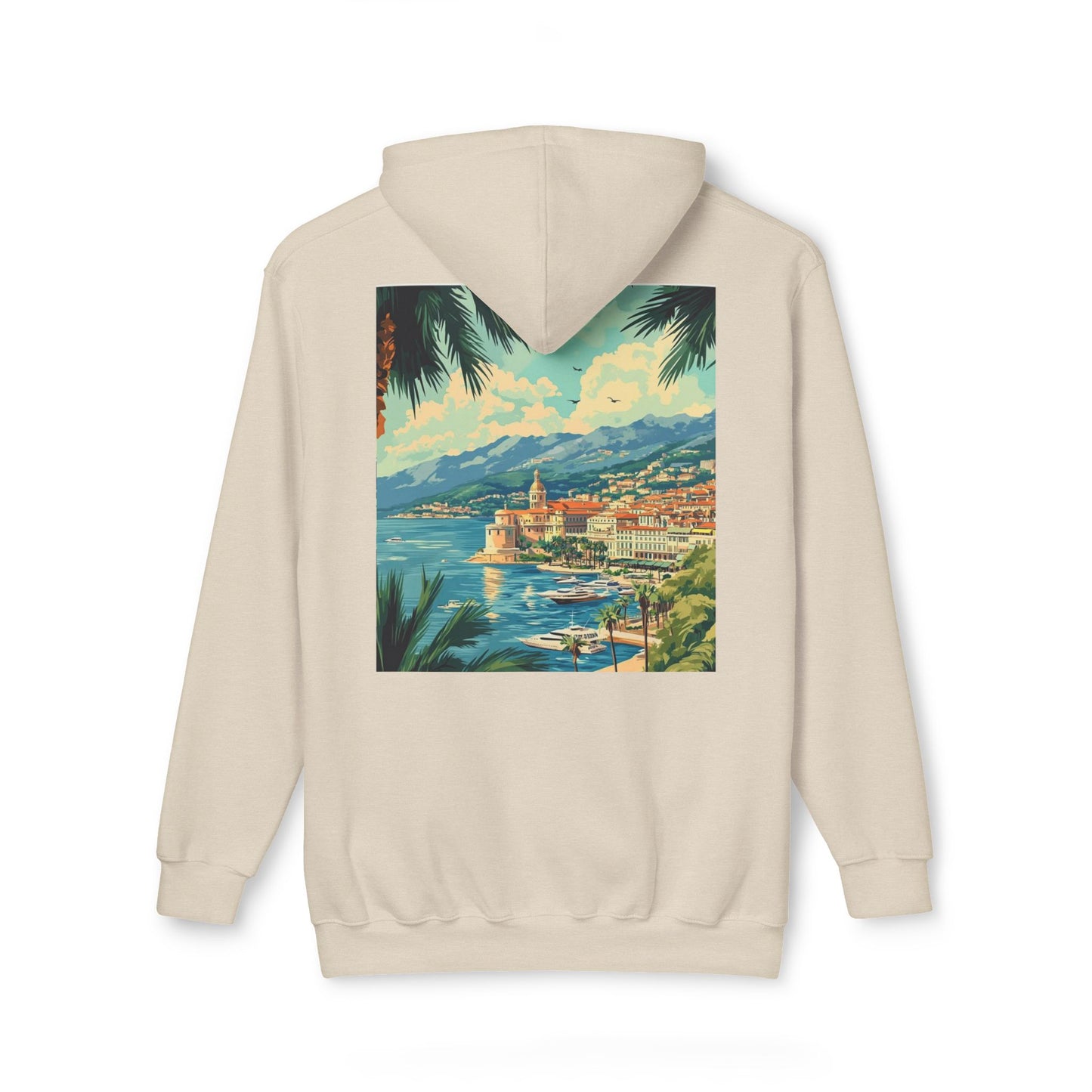 Coastal Vibes Unisex Hooded Sweatshirt - Perfect for Beach Lovers